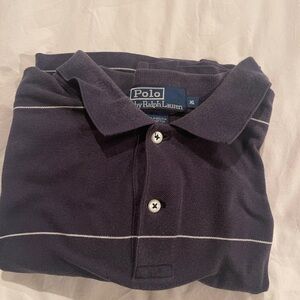 Polo by Ralph Lauren Men's navy/white polo Shirt